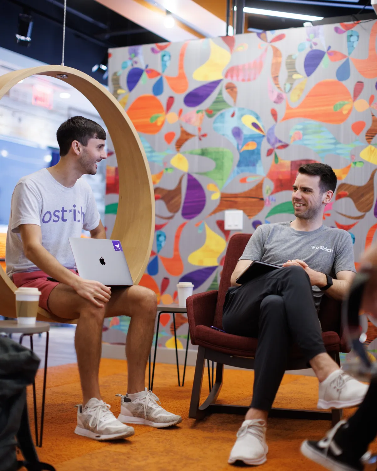 Ostrich founders William Glass and Andrew Holliday in conversation