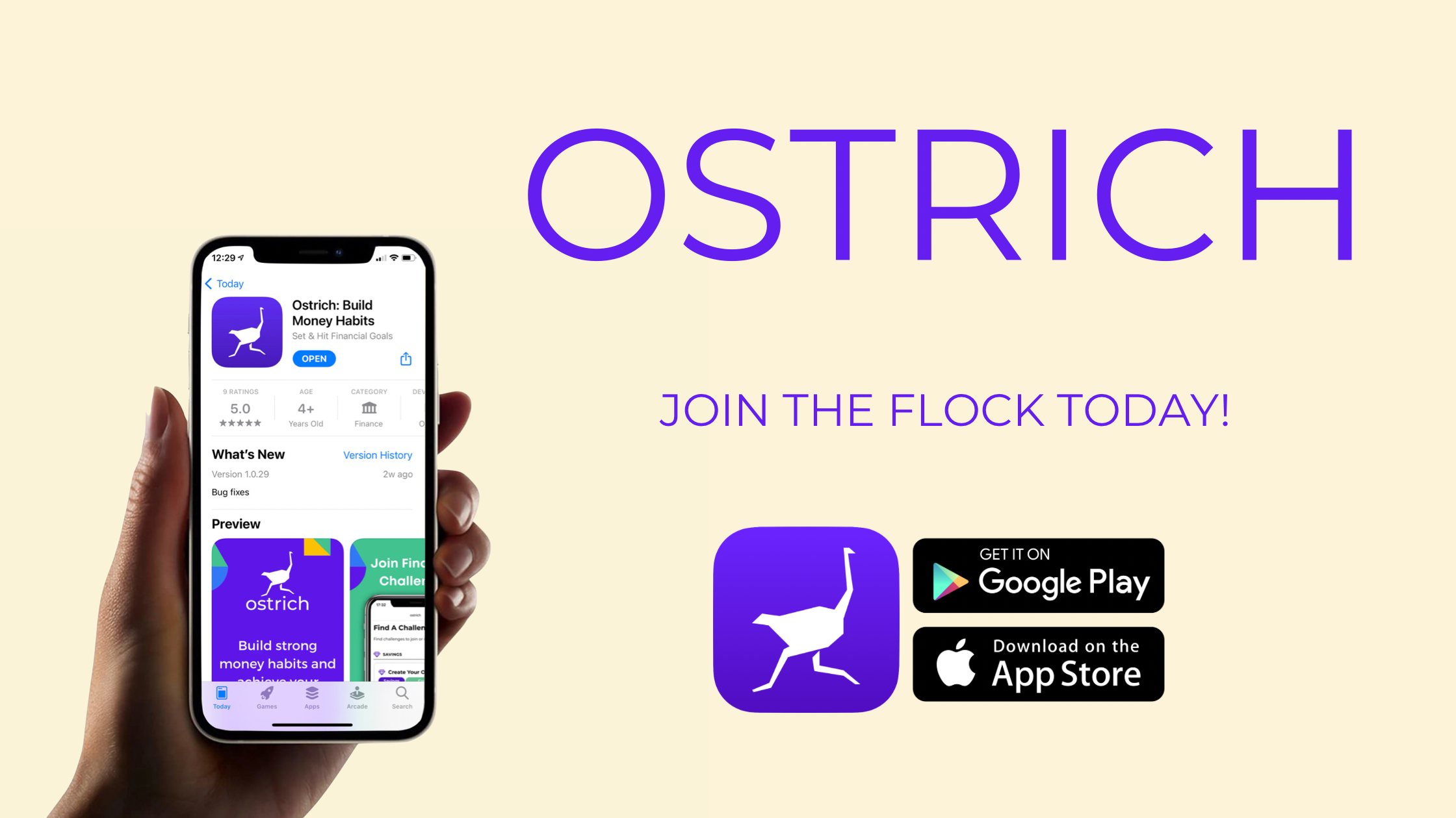 Achieve your personal finance goals today with Ostrich