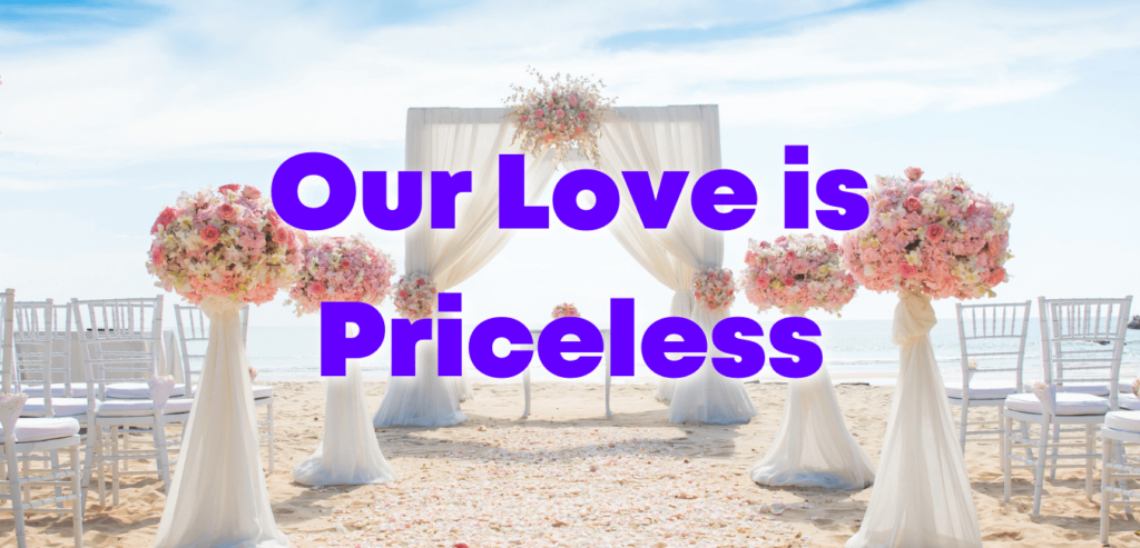 Our Love is Priceless Couples Savings Challenge Ostrich